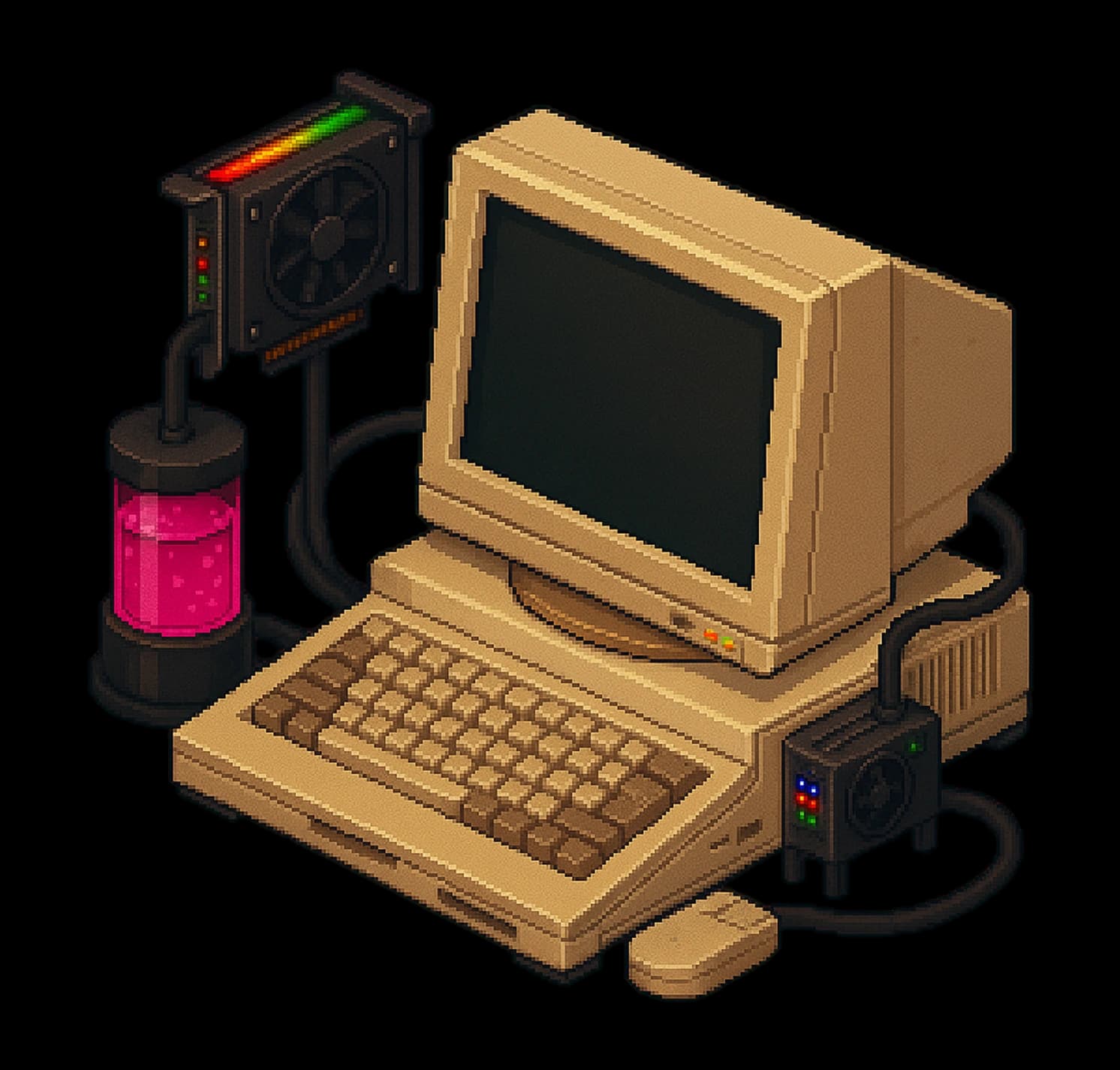 Retro terminal